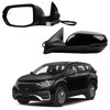 Dasbecan Left Driver Side Mirror Compatible with Honda CRV 2017-2022