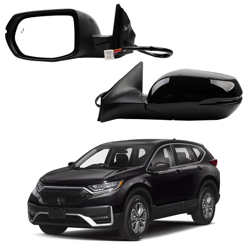 Dasbecan Left Driver Side Mirror Compatible with Honda CRV 2017-2022