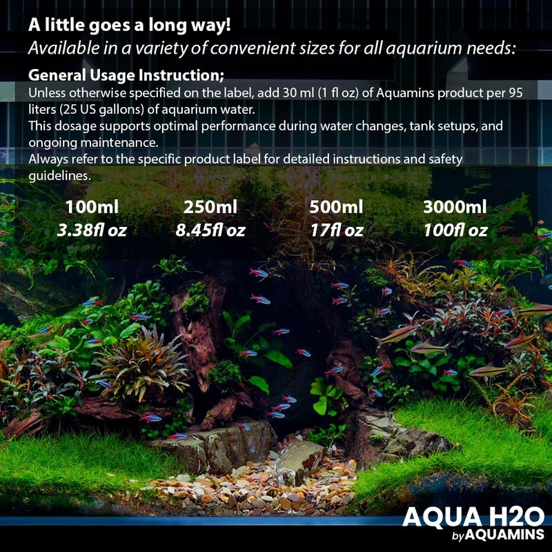 Aquamins Aqua H2O – 250ml/8.45 fl oz