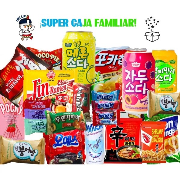 Glico Dulces Japoneses Y Coreanos (paquete Familiar) 20pz