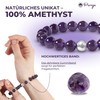 PURAJA Gemstone Bracelet Made of Real Natural Stone | 8