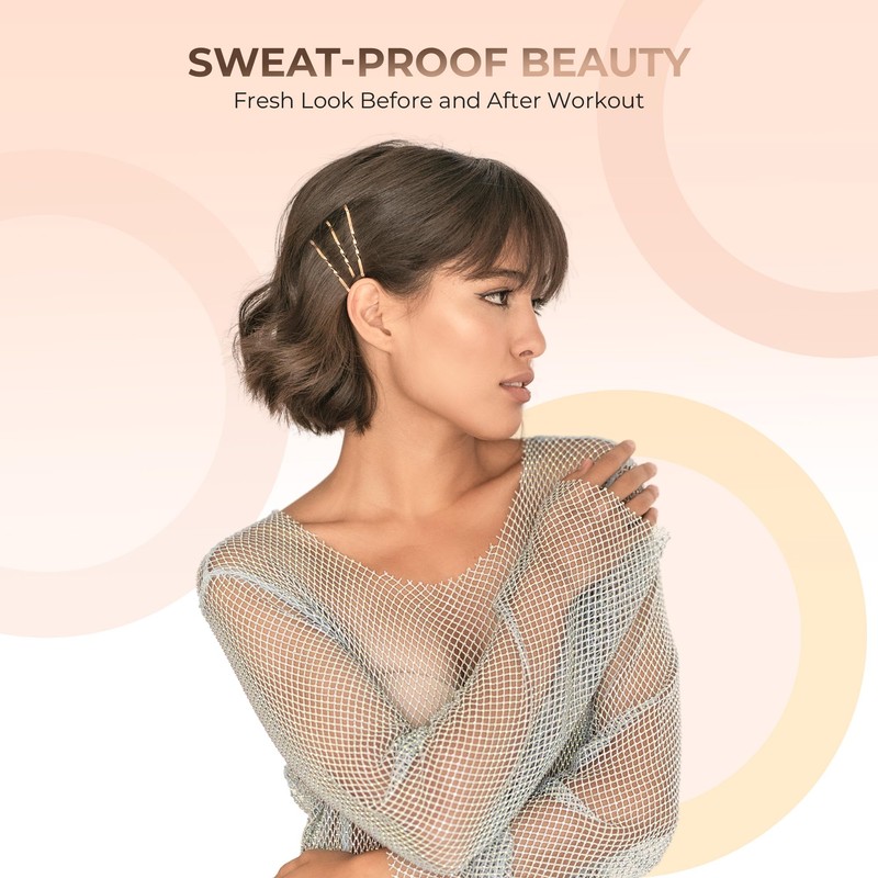 4pc KIT w/KABUKI BRUSH Mineral Makeup Bare Set Full Coverage