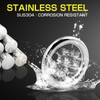 AMYSPORTS High Strength Solid Ring Fishing Lure Connector Fishing Rings