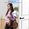 VBUFKRIT Fingerprint Door Lock- biometric Smart Door knob- passcode keypad