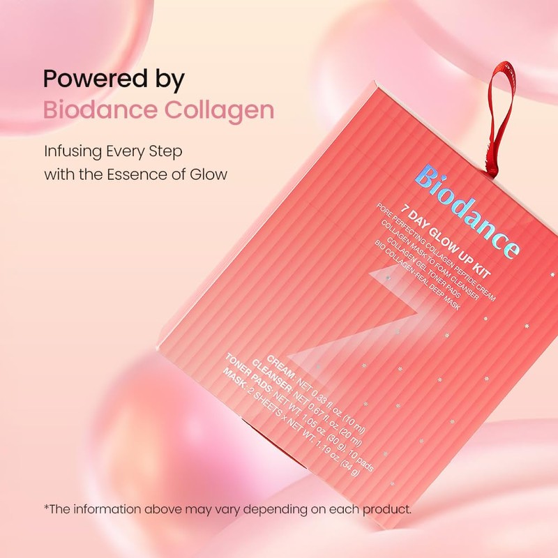 BIODANCE 7 Day Glow Up Kit: Collagen Gift Set for