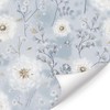 HLNIUC Boho Dandelion Floral Wallpaper 17”x118”Blue Floral Peel And Stick