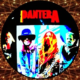 PANTERA  SET OF THREE BRACELET +NECKLACE+PIN