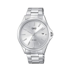 Q&Q Classic Watch A484J2XXY, silver, Strap.