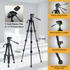 PREXISO Laser Level with 47 Inch Tripod, IP54 Rechargeable 65Ft