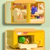 Mini Doll Claw Machine Emulational Music Light Doll Grabber Machine