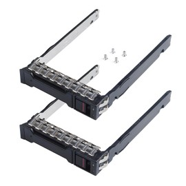 Heretom SFF Drive Bay Caddy Tray Sled P22892 P22892-002 for HP Gen11 DL320 DL345 DL365 DL560 ML110 ML350 RL300 & Gen10 Plus DL20 DL360 DL365 DL333 80 DL3 885 ml30 (2.5 inch, 2pc)
