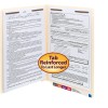 Smead 37115 Manila End Tab Fastener File Folders With Reinforced