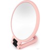 Stianiiie 1X 5X Handheld Mirror with Handle for Travel， Magnifying
