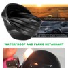 2 PCS Car Headlight Dust Covers, 100mm 4" Vehicle LED