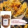 Calendula Whole Dry Flowers for Tea, Baking, Crafts, Sachets, Baths,
