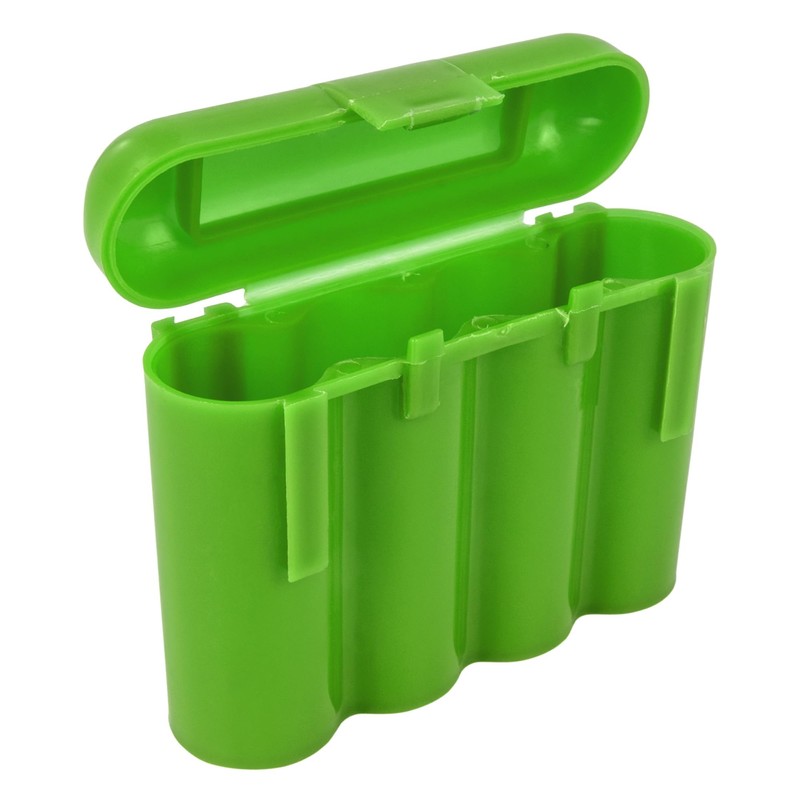 EBC Battery 4 AA AAA Batteries Holder Plastic Storage Cases,