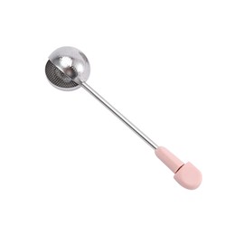 Long Handle Twisting Tea Ball Infuser, Stainless Steel Tea Strainer Reusable Tea Steeper Tea Infuser for Loose Leaf Tea, Spice, Herbal
