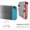 Angoily 1set Protective Case Shell for Gaming Console Easy Installation