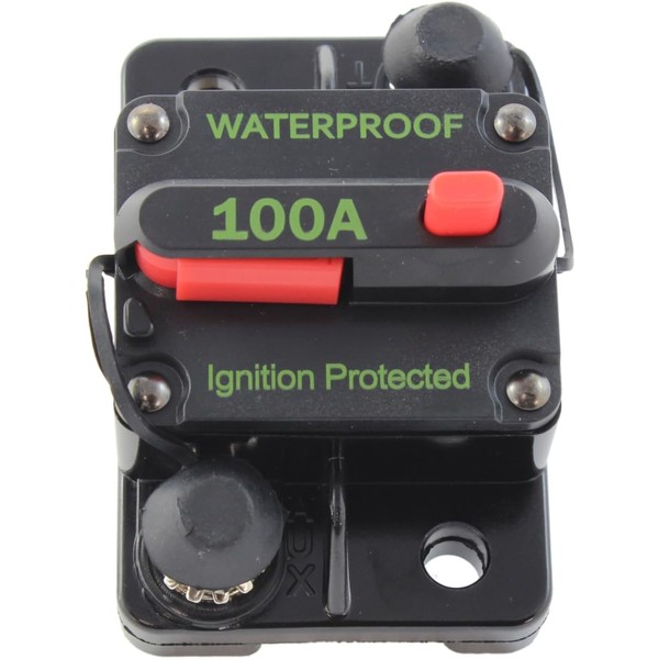 New Premium 185-100 Marine Grade Thermal Waterproof Circuit Breaker 100