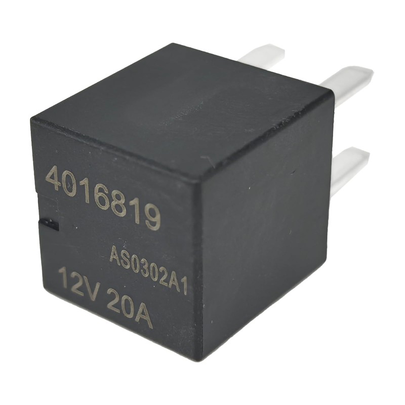 3-Pack 4016819 Relay - 12V 20A 4-Pin SPST Automotive Power