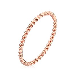 HMAQILU Tensor Rings Copper,Tensor Rings,Copper Tensor Rings Twist Ring Jewelry Rings Fashion Gift (9)