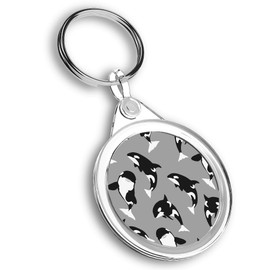 Destination Vinyl ltd 1 x Photo Keyring - Orca Killer Whale Sea Life |Keychain|Keyring|Charm| #39339
