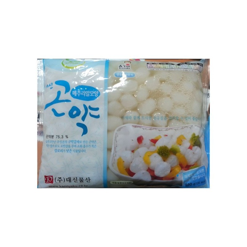 메추리알 모양 곤약 800g 대신물산 Quail Egg-shaped Konjac 800g Daesin