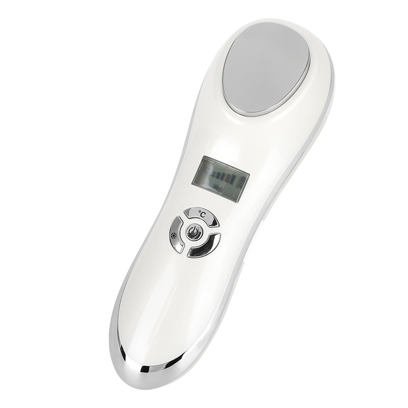 USB Charging Ultrasonic Hot Cold Hammer Skin Tighten Device Face