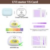 Sunlight UV Index Meter,UV Hurt Alarm,Beeping Sound When Sunburn,No Use