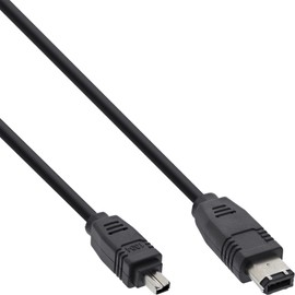 InLine® 1.8m 6 Male to 4 Male IEEE1394 FireWire Cable