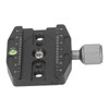 Quick Release Plate Universal Aluminum Alloy SLR Camera Tripod Head