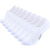 LO SHOKIM No Show Socks Womens Cushioned Athletic Ankle Socks