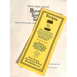 Bone Suckin, Wing Sauce Variety 3 pack, Honey Habanero, Garlic Honey, & Teriyaki Ginger