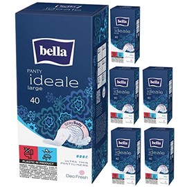 bella Panty Panty Liners Ideal Large with Fresh Fragrance Pack of 6 (6 x 40 Pieces)
