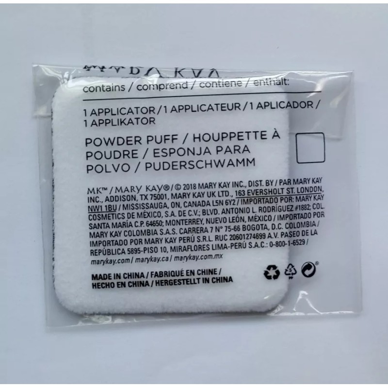 Mary Kay Esponja Compacta Para Polvo Mary Kay