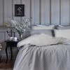 LERUUM Bed Linen Set 135 x 200 cm Cotton Grey