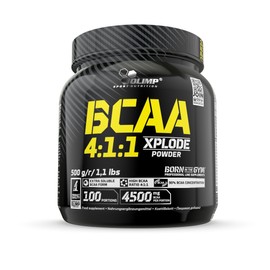 Olimp BCAA 4:1:1 Xplode powder - Aminosäuren, Geschmack Fruchtsaft, 1er Pack (1 x 500 g)