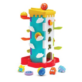 Kidoozie Drop 'n Roll Activity Tower Ages 18 Months+, Toddler Toy, Preschool Toy, Learning & Developmental