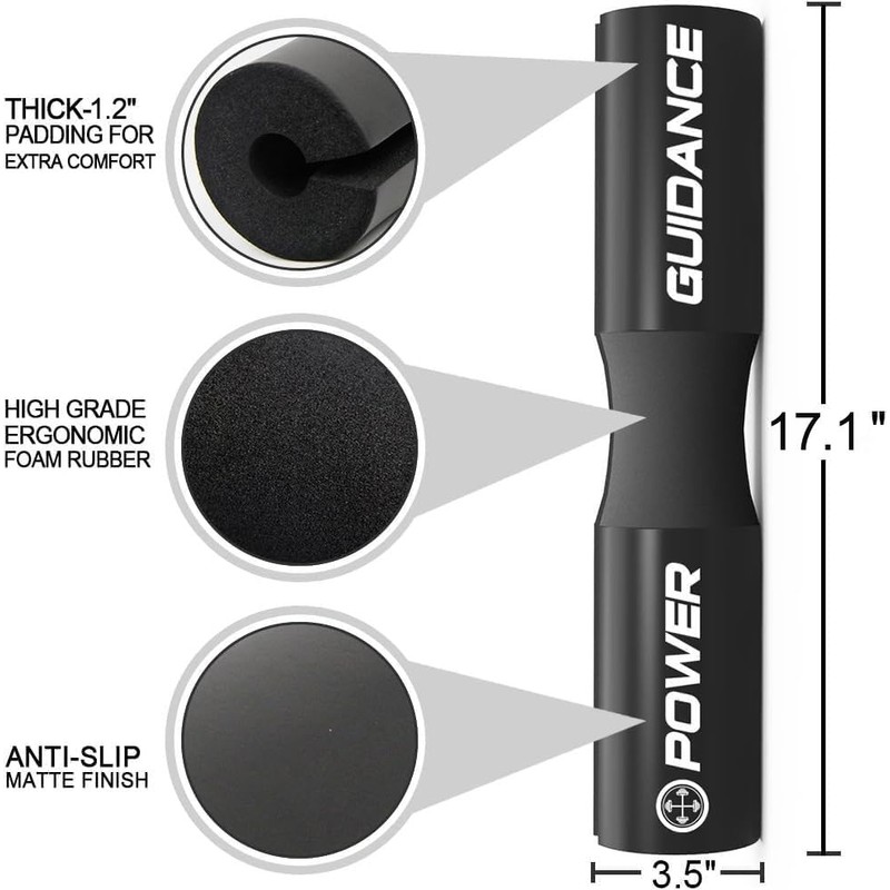 POWERGUIDANCE Barbell Squat Pad - Neck and Shoulder Protective Pad