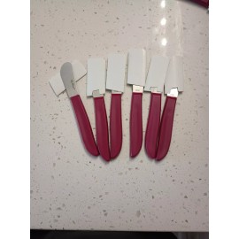 Quikcut Quikut Cheese Spreader, Hors d'oeuvres, Butter Knife Set Of 6- Wine