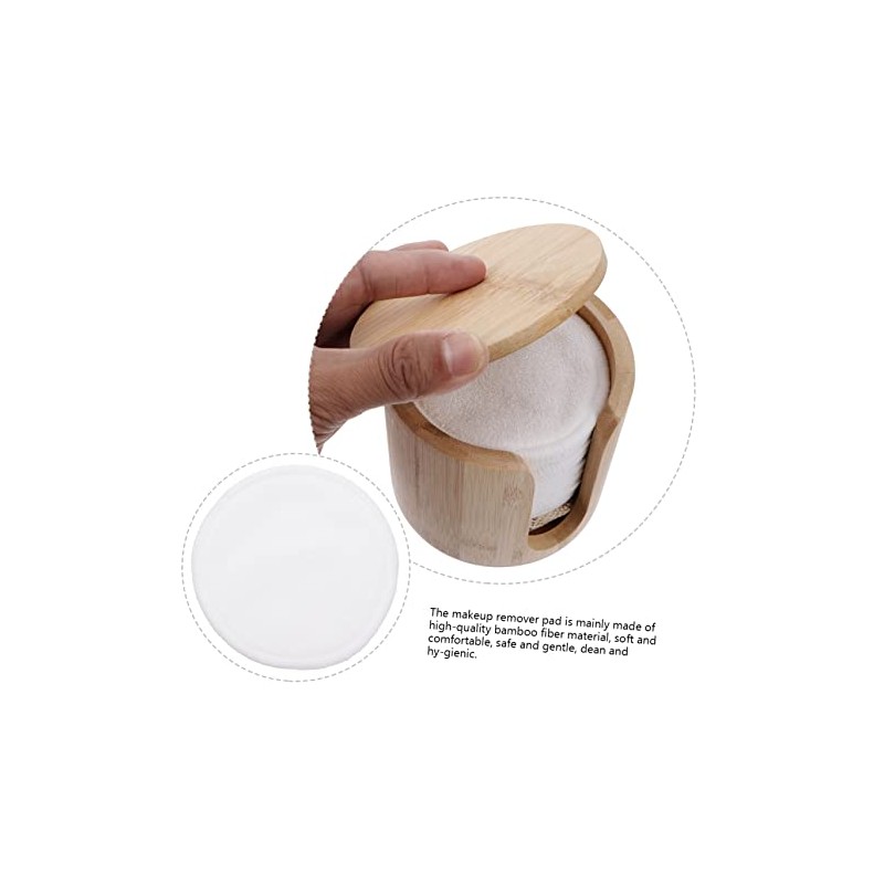 Alipis Toallitas Limpiadoras Faciales Bamboo Almohadillas Desmaquillantes Paño Para Maquillaje