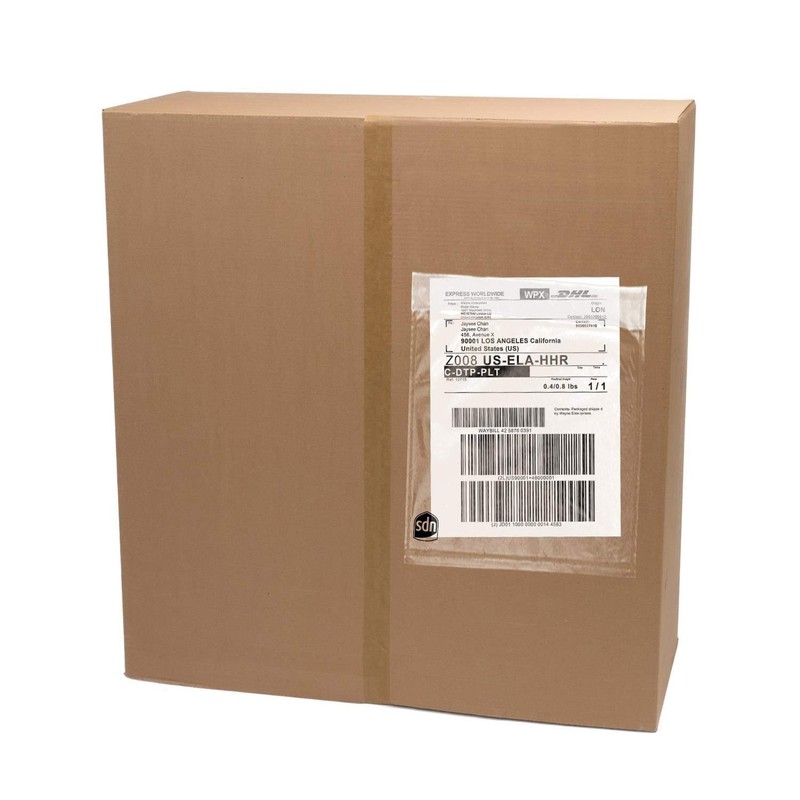 250 Pack UPS Label Pouches 6.5” x 10”| Packing List
