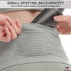 TOURTIER Multifunctional Knit Breathable Waist Bag - Adjustable Running Belt,