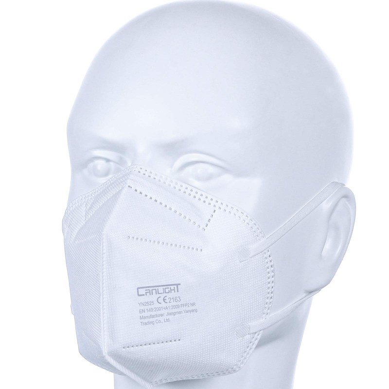 CRD Light [50 Stück FFP2 Maske Mundschutz Atemschutzmaske| 5-lagig |
