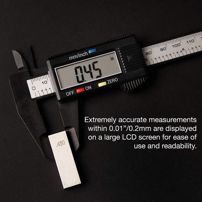 NEIKO 01417A 6” Digital Caliper | Electronic Measuring Tool |
