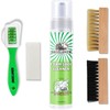 Shoe Cleaner Sneakers,White Shoe Cleaner,Shoe Cleaning Kit with 2 Brush,Shoe