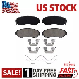 Unbranded Front Ceramic Brake Pads for Honda Civic CR-V Odyssey Crosstour Acura RDX Legacy