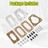 AUTOVIC Carb Adapter Kit Aluminium For Nissan D21 1986-1989 Z24i
