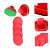 BIUDECO 1 Set Air Hockey Pushers Pucks Replacement Pucks for