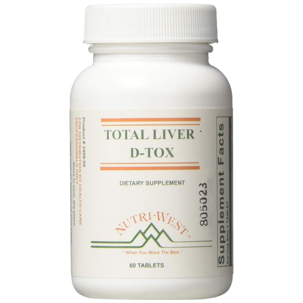 Nutri-West Nutri-West - Total Liver-D-Tox - 60 by Nutri-West